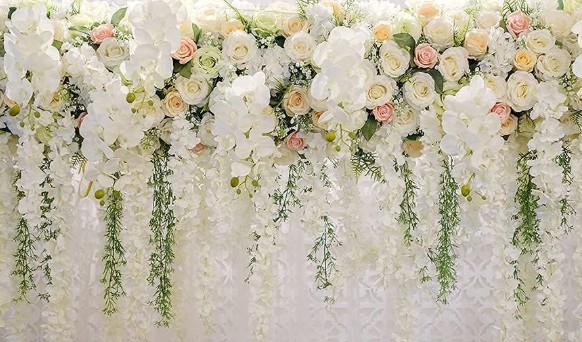 Blumenwand Hintergrund